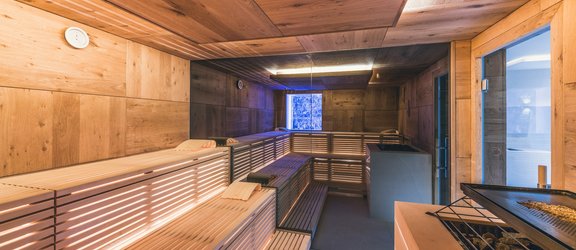 Schlosshotel Spa Ischgl Sauna Eiche