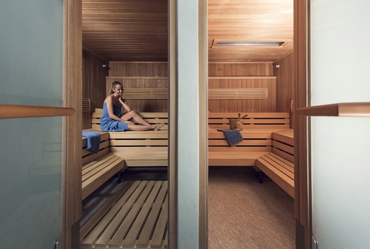 Sauna und Sanarium im Parkhotel Margna | KLAFS