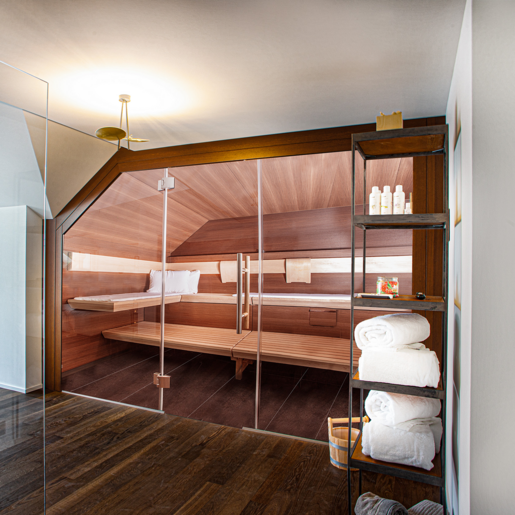 Sauna CASENA als Massanfertigung