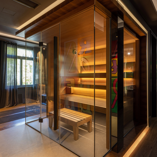 Sauna SHAPE als Massanfertigung