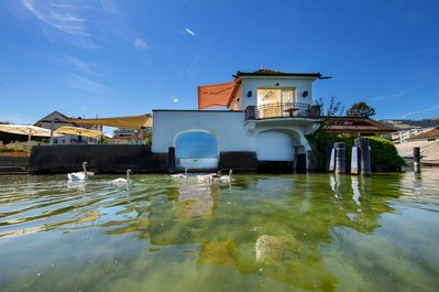 Bootshaus am Zürichsee