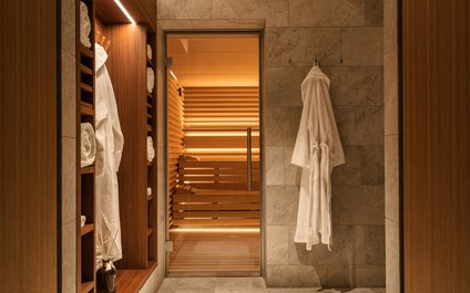 Finnische Sauna im Waldhotel Health & Medical Excellence, Bürgenstock (Foto: ©Bürgenstock Hotels AG)