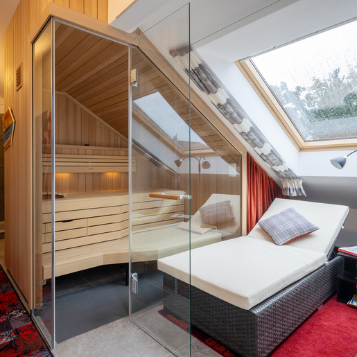 Sauna PREMIUM als Massanfertigung