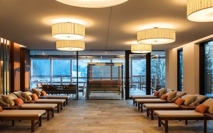 Ruheraum im Waldhotel Health & Medical Excellence, Bürgenstock (Foto: ©Bürgenstock Hotels AG)